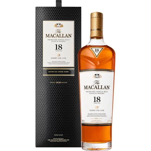 The Macallan 18 Years Old Sherry Oak 2021 Release 70cl | 43%