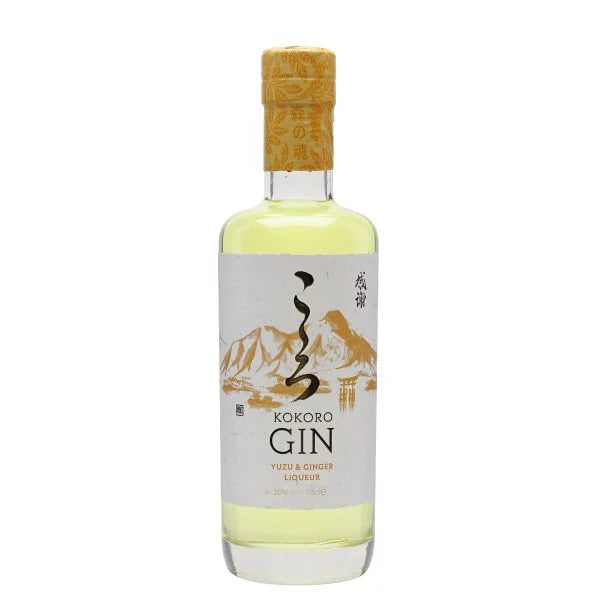 Kokoro Yuzu and Ginger Gin Liqueur 50cl | 20%
