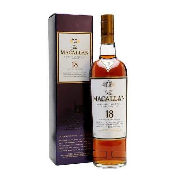 The Macallan 18 Years Old Sherry Oak 1996 Vintage 70cl | 43%