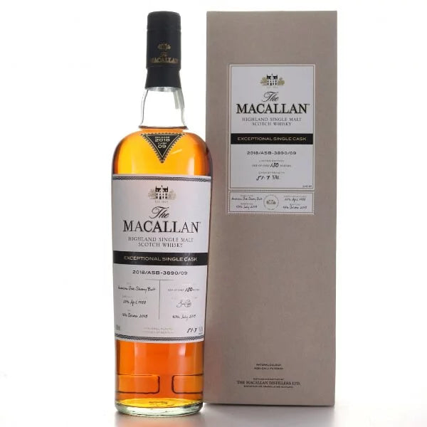 The Macallan 1988 Exceptional Single Cask #3890/09/ 2018 Release 70cl | 51.7%