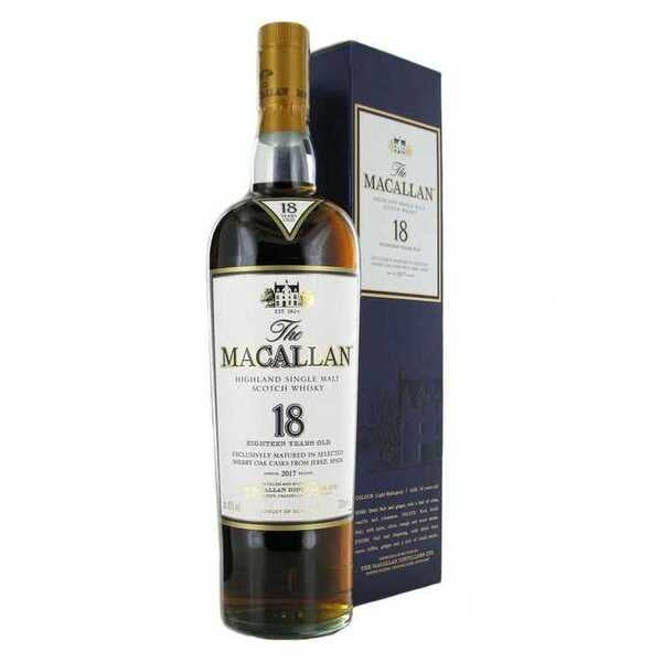 The Macallan 18 Years Old Sherry Oak Annual 2017 Release 70cl | 43%