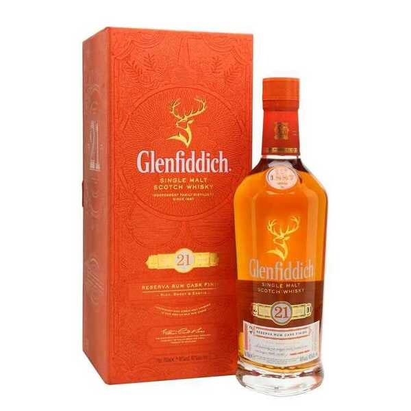 Glenfiddich 21 Years Old Reserva Rum Cask 70cl | 40%